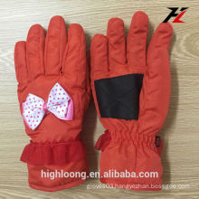 Cheap Orange Winter Warm Ski Gloves